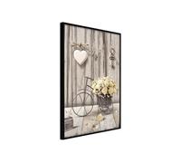 Affiche Murale Encadrée "Retro Style" 21 x 30 cm Noir NOIR G