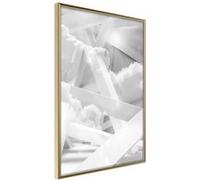 Affiche Murale Encadrée Scaffold in the Clouds 30 x 42 cm Or