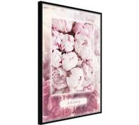 Affiche Murale Encadrée Scent of Peonies 21 x 30 cm Noir