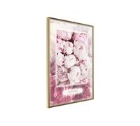 Affiche Murale Encadrée Scent of Peonies 21 x 30 cm Or