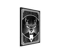 Affiche Murale Encadrée Secret Agent 21 x 30 cm Noir