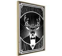 Affiche Murale Encadrée Secret Agent 21 x 30 cm Or