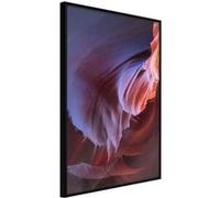 Affiche Murale Encadrée "Shades of Purple I" 30 x 42 cm Noir Multicolore G