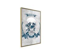 Affiche Murale Encadrée Short Story About Life 21 x 30 cm Or