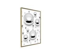 Poster et affiche - Silver Drops - 40x60 Artgeist (32252)