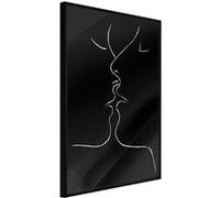 Affiche Murale Encadrée "So Close" 21 x 30 cm Noir