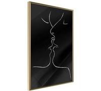 Affiche Murale Encadrée "So Close" 21 x 30 cm Or