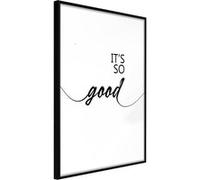 Affiche Murale Encadrée "So Good" 40 x 60 cm Noir Multicolore G
