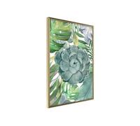 Affiche Murale Encadrée "So Green" 40 x 60 cm Or