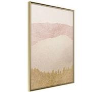 Affiche Murale Encadrée Sound of Sand 21 x 30 cm Or