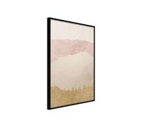 Affiche Murale Encadrée "Sound of Sand" 30 x 42 cm Noir