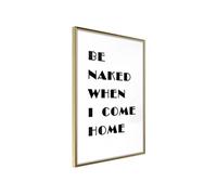 Affiche Murale Encadrée "Special Request" 30 x 42 cm Or