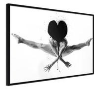 Affiche Murale Encadrée "Splits in the Air" 60 x 40 cm Noir Multicolore G