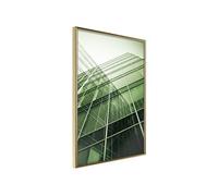 Poster et affiche - Steel and Glass (Green) - 20x30 Artgeist (33164)