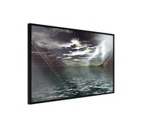 Affiche Murale Encadrée "Storm over the Canyon" 60 x 40 cm Noir