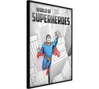 Poster et affiche - Superhero - 40x60 Artgeist (33870) NOIR