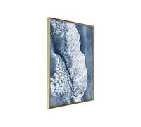 Affiche Murale Encadrée "Surf" 40 x 60 cm Or