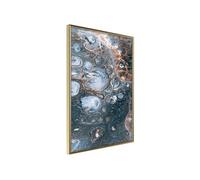 Affiche Murale Encadrée Surface of the Unknown Planet I 30 x 42 cm Or