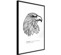 Affiche Murale Encadrée "Symbol of Freedom" 30 x 42 cm Noir NOIR G
