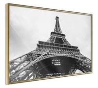 Affiche Murale Encadrée "Symbol of Paris" 90 x 60 cm Or Multicolore G