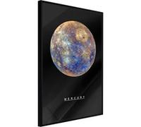 Poster et affiche - The Solar System: Mercury - 40x60 Artgeist (34632) NOIR