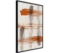 Affiche Murale Encadrée "This Is Not a Tic-Tac-Toe" 40 x 60 cm Noir Multicolore G