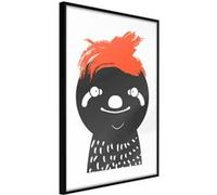 Poster et affiche - Through Life With a Smile - 20x30 Artgeist (34944) NOIR