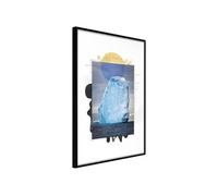 Affiche Murale Encadrée "Tip of the Iceberg" 30 x 42 cm Noir