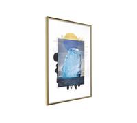 Affiche Murale Encadrée "Tip of the Iceberg" 30 x 42 cm Or