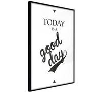 Affiche Murale Encadrée "Today III" 21 x 30 cm Noir Multicolore G