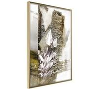 Affiche Murale Encadrée "Treasures of the Earth" 30 x 42 cm Or G