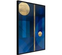 Affiche Murale Encadrée "Two Moons" 40 x 60 cm Noir NOIR G