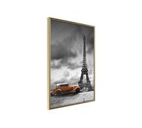 Image encadrée Artgeist Poster et affiche - Under the Eiffel Tower - 30x45 (35912)
