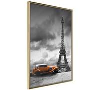 Image encadrée Artgeist Poster et affiche - Under the Eiffel Tower - 30x45 (35912)