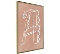 Affiche Murale Encadrée "Unity in Disarray" 30 x 42 cm Or Multicolore G