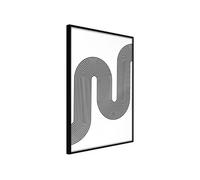 Affiche Murale Encadrée Ups and Downs of Life 21 x 30 cm Noir NOIR