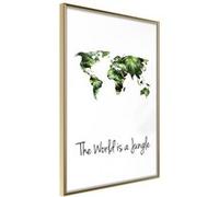 Poster et affiche - We Live in a Jungle - 30x45 Artgeist (36434)