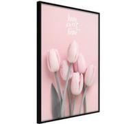 Affiche Murale Encadrée "Welcome Bouquet" 21 x 30 cm Noir NOIR G