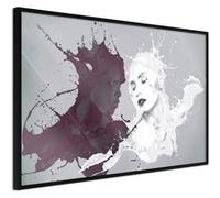 Affiche Murale Encadrée "Well-Matched Couple" 90 x 60 cm Noir Multicolore G