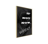 Poster et affiche - When? - 30x45 (36590)