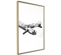 Affiche Murale Encadrée Where is the Other End 21 x 30 cm Or