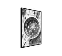 Affiche Murale Encadrée Where to Go 30 x 42 cm Noir