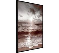 Affiche Murale Encadrée Whisper of the Sea 30 x 42 cm Noir NOIR
