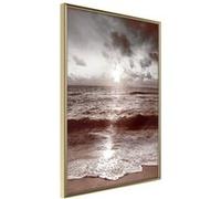 Affiche Murale Encadrée Whisper of the Sea 30 x 42 cm Or