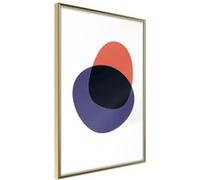 Poster et affiche - White, Orange, Violet and Black - 40x60 (36854)