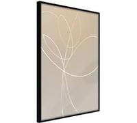 Poster et affiche - White Tulip - 40x60 Artgeist (36834) NOIR