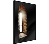 Affiche Murale Encadrée Window to the World 21 x 30 cm Noir NOIR