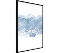 Affiche Murale Encadrée "Winter Wonderland" 30 x 42 cm Noir Multicolore G