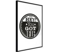 Affiche Murale Encadrée You Got This 21 x 30 cm Noir NOIR