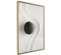 Affiche Murale Encadrée "Zen Garden" 30 x 42 cm Or Multicolore G